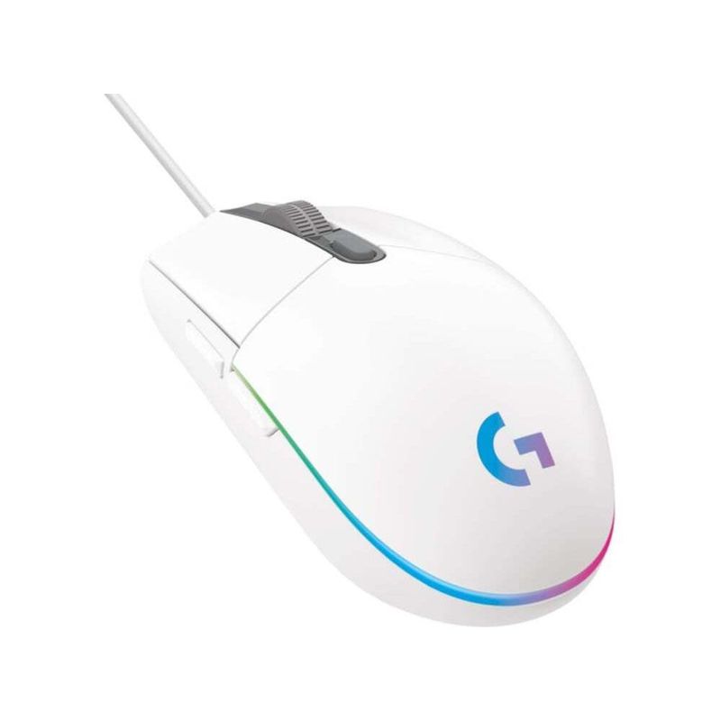 Mouse-Gamer-Logitech-Alambrico-G203-Blanco-Mouse-y-Presentadores