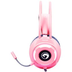 MARVO  AUDÍFONO CON MICRÓFONO PARA GAMING PINK