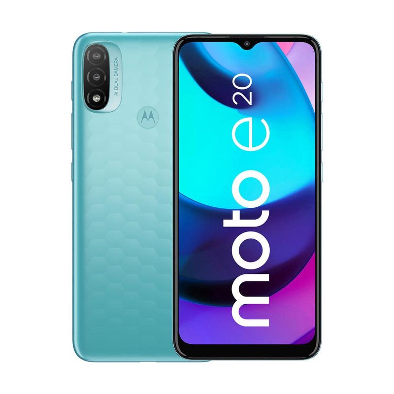 Smartphone-Motorola-E20-Celeste-Smartphones