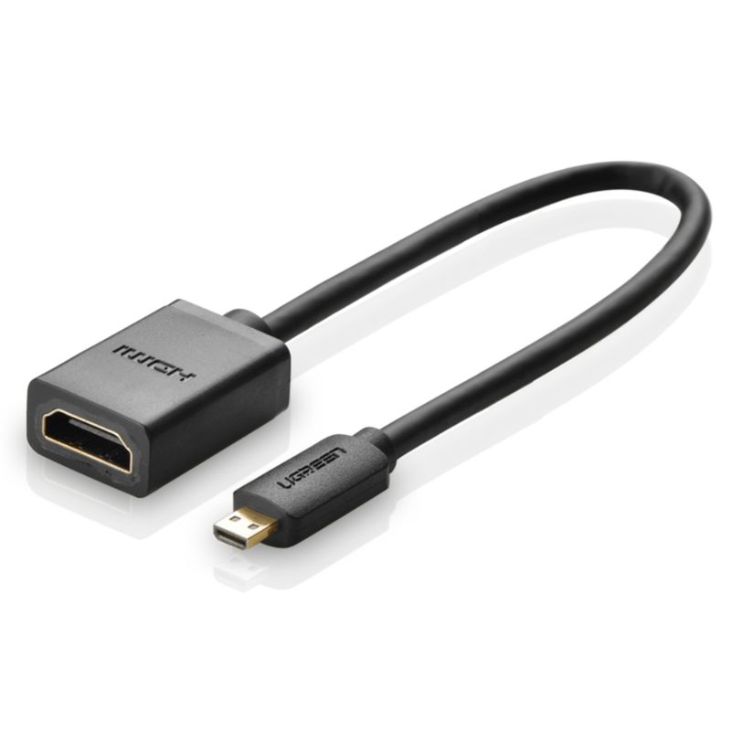 Cable-Adaptador-Micro-Hdmi---Hdmi-H-20Cm-Negro-Ugreen-20134-Hdmi