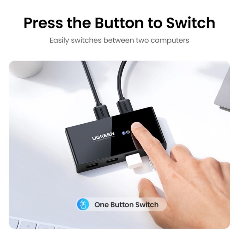 UGREEN USB 3.0 2x4 Sharing Switch Selector