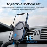 Soporte-De-Celular-Para-Automovil-Con-Auto-Ajuste---Carga-Inalambrica-15W-Max-Ugreen-Cd256-Soportes-y-Aros-de-Luz