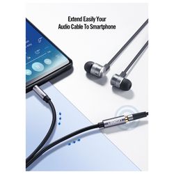 UGREEN CABLE DE EXTENSIÓN MACHO A HEMBRA DE 3.5 MM