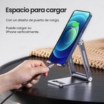 Base-De-Escritorio-Para-Celular-Doble-Inclinacion-Ajustable-Aluminio-Silver-Ugreen-Lp263-Soportes-y-Aros-de-Luz