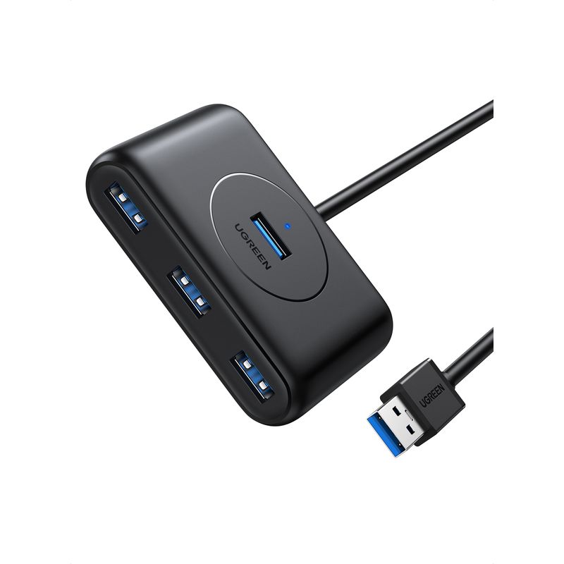 Hub-Usb-A-3.0----3Usb-A-3.0--Cable-50Cm-Negro-Ugreen-Cr113-Cables-Adaptadores-y-Hub