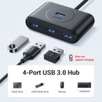 Hub-Usb-A-3.0----3Usb-A-3.0--Cable-50Cm-Negro-Ugreen-Cr113-Cables-Adaptadores-y-Hub