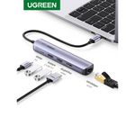 Multipuerto-Usb-C----1Hdmi-4K-60Hz-----2Usb-3.0-----1In-Usb-C-Pd--Aluminio-Ugreen-Cm418-Cables-Adaptadores-y-Hub