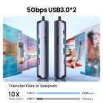 Multipuerto-Usb-C----1Hdmi-4K-60Hz-----2Usb-3.0-----1In-Usb-C-Pd--Aluminio-Ugreen-Cm418-Cables-Adaptadores-y-Hub