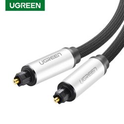 UGREEN CABLE ÓPTICO AUDIO TOSLINK  MACHO A MACHO (3M)