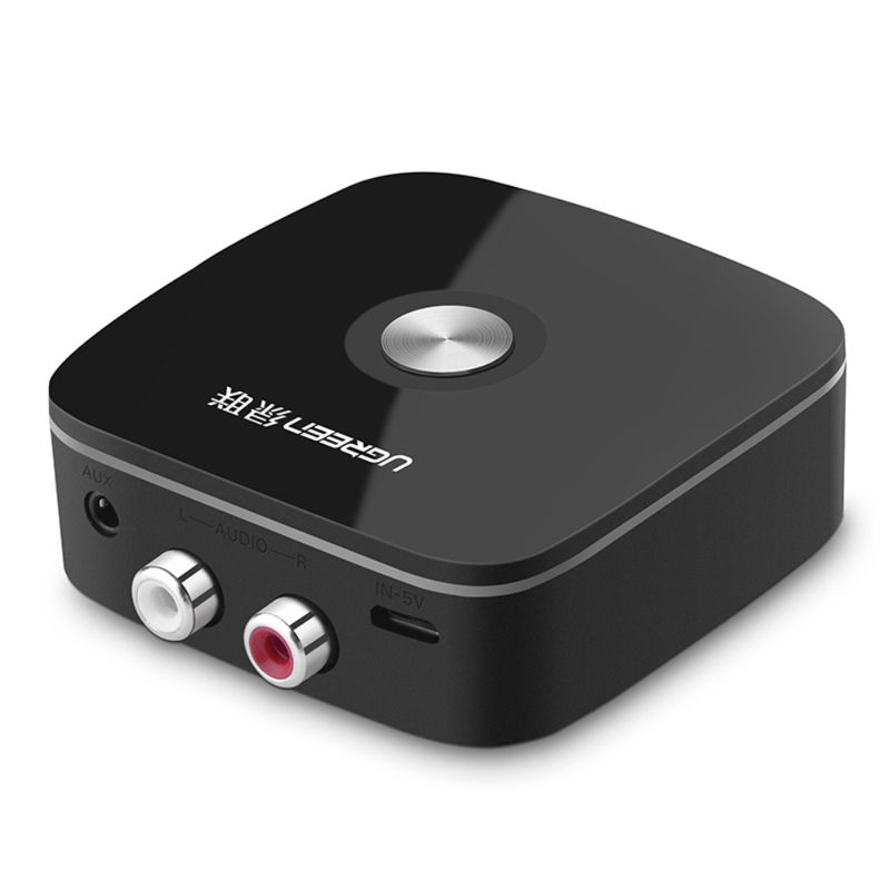 UGREEN Transmisor Y Receptor De Audio Bluetooth 5.0 Aux Jack 3.5mm