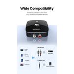 Receptor-Bluetooth-5.1---2Rca--Aux-Negro-Ugreen-Cm106-Receptores-Bluetooth