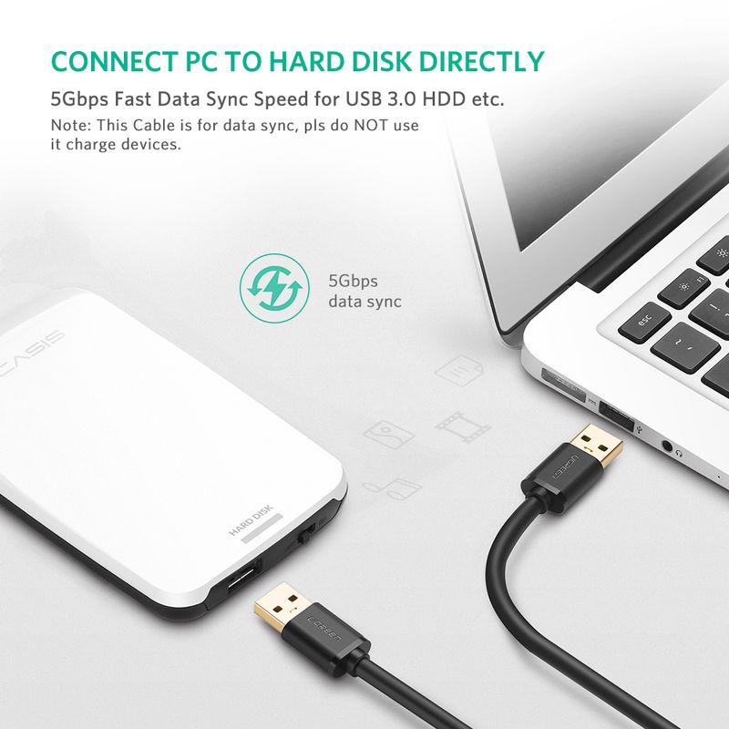 Cable-M-M-3.0-Usb-A-Usb-A-2M-Negro-Ugreen-Us128-Cables-Adaptadores-y-Hub
