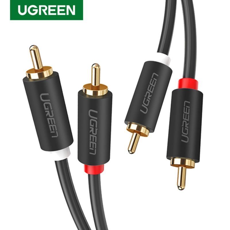 Cable-De-Audio-M-M-2Rca-2Rca-3M-Negro-Ugreen-Av104-Cables-Adaptadores-y-Conectores
