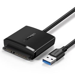 UGREEN CABLE ADAPTADOR USB 3.0 A A SATA DE 3,5''/2,5'