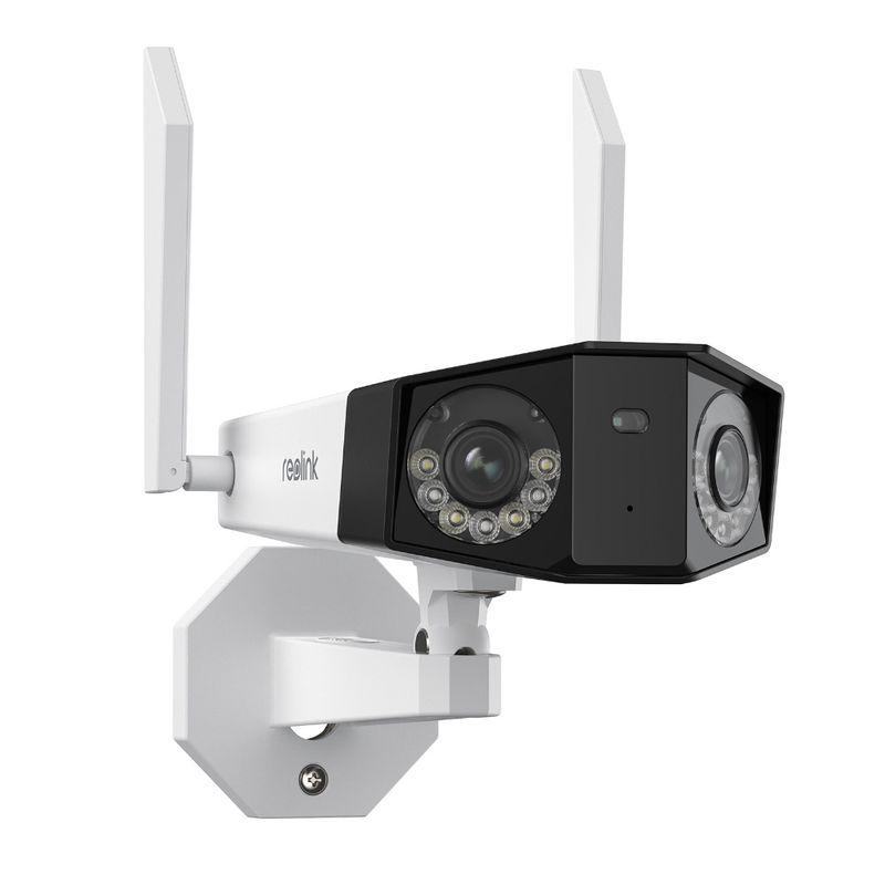 Camara Wi Fi 6Mp Full Hd Angulo 180 Doble Lente C/Deteccion Mascotas Y Personas Cámaras Wifi