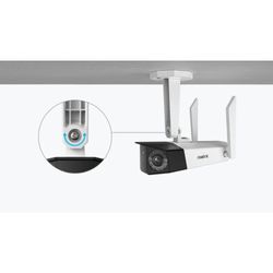 REOLINK CAMARA WIFI DUO 2 4K / SMART /DOBLE LENTE ANGULO 180 / WATERPROOF / FOCO / SIRENA