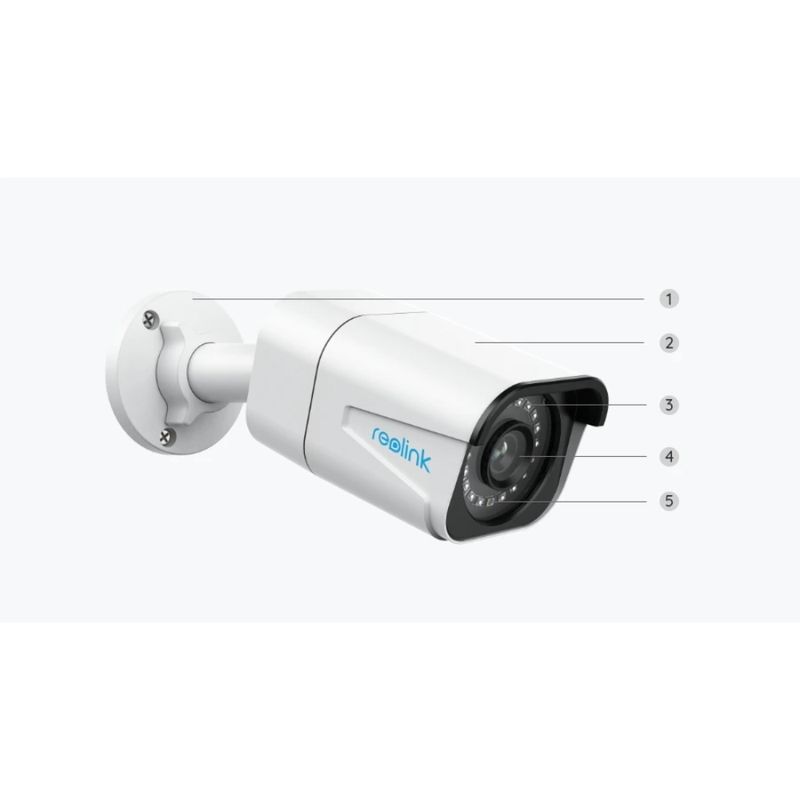 Kit Nvr 8 Canales Con 4 Camaras 8Mp -2Tb Soporta Hasta 6Tb Kit Dvr