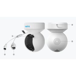 REOLINK CAMARA IP WIFI E1 OUTDOOR 5MP / SMART / PTZ / WATERPROOF / FOCO / SIRENA / ZOOM OPTICO 3X
