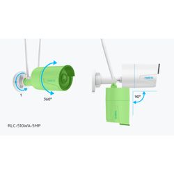 REOLINK CAMARA IP WIFI RLC-510WA 5MP / SMART / WATERPROOF