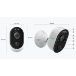 Camara Wi Fi Exterior 2Mp Full Hd 1080P Con Deteccion De Movimiento Cámaras Wifi