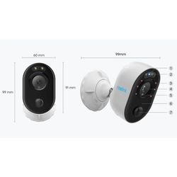 REOLINK CAMARA WIFI LUMUS 4MP / SMART / WATERPROOF