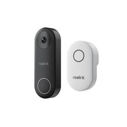 REOLINK TIMBRE INALAMBRICO WI FI  CON VIDEO CAMARA HD 5MP DETECCION DE PERSONAS FUNCIONA C/ NVR
