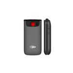 Seniorphone 4G Clamshell Batt 1450Mah Gris-Negro Introtech Adulto Mayor