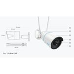 Camara Wi Fi Exterior 5Mp Dual Band 2.4/5G Admite Microsd 256Gb Cámaras Wifi