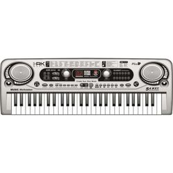 RK MUSIC TECLADO INFANTIL  54 NOTAS COLOR GRIS