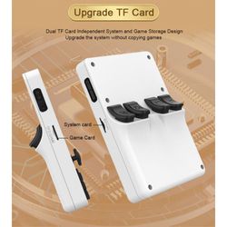 POWKIDDY MINI CONSOLA RETRO 64G BLANCO