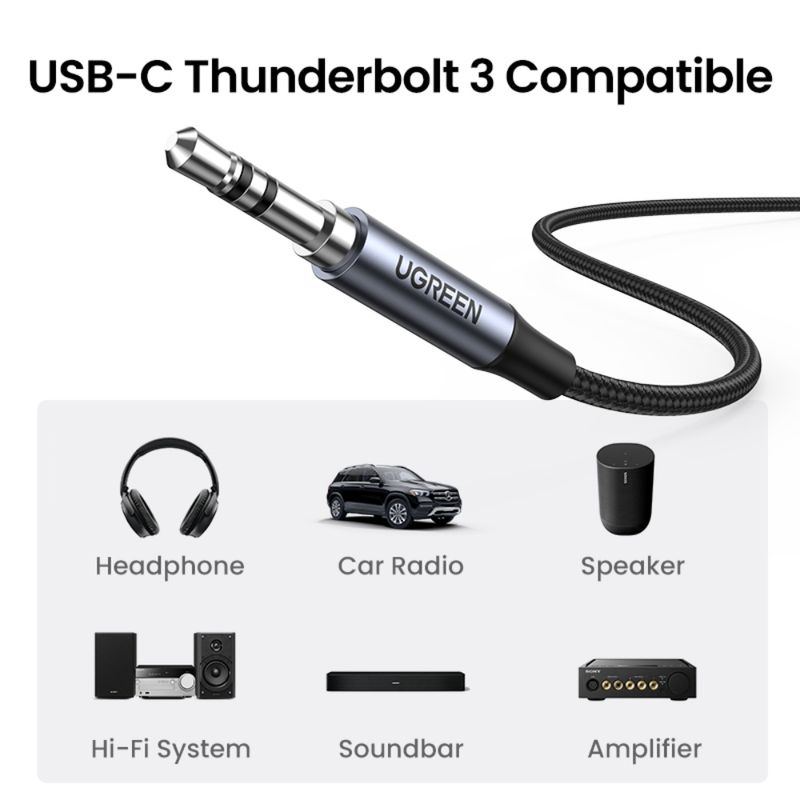 Cable-Adaptador-Jack-3.5Mm-Usb-C--Chip-M-M-1M-Negro-Ugreen-Cm450-Cables-y-Adaptadores