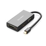 Convertidor-De-Video-Multipuerto-Mini-Dp-Thunderbolt2--A-Hdmi-Vga-Dvi-24-1--133Cm-Negro-Ugreen-Md114-Cables-Adaptadores-y-Hub