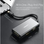 Convertidor-De-Video-Multipuerto-Mini-Dp-Thunderbolt2--A-Hdmi-Vga-Dvi-24-1--133Cm-Negro-Ugreen-Md114-Cables-Adaptadores-y-Hub