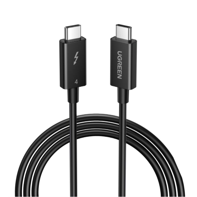 Cable-Thunderbolt-4-Usb-C-Usb-C-M-M-40Gbps-100W-Max-80Cm-Negro-Ugreen-Us501-Displayport-y-Thunderbolt