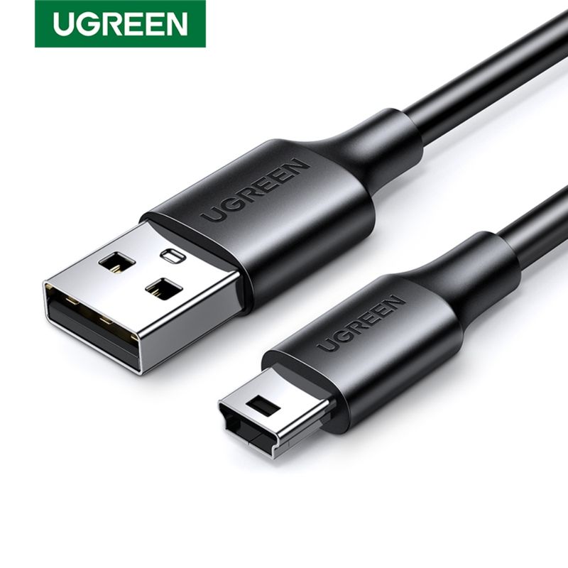 UGREEN CABLE 2.0 5PIN MINI-USB/USB-A M/M 2M NEGRO US132