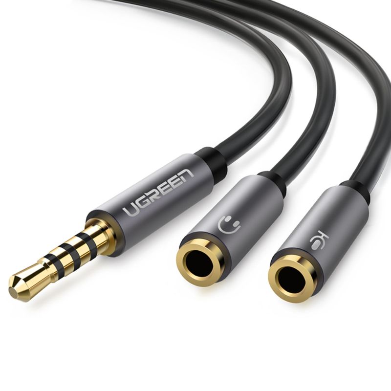 Cable-De-Audio-Splitter-M-2H-Estereo-Jack-4-Polos-3.5Mm-2Jack-3.5Mm--Soporta-Microfono--20Cm-Negro-Cables-Adaptadores-y-Hub