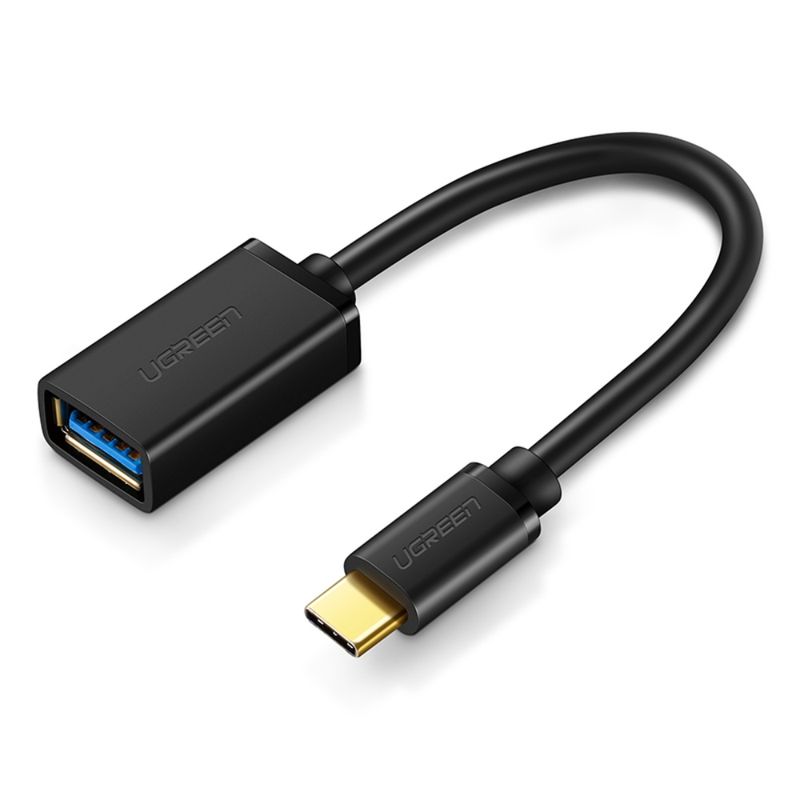 Adaptador OTG Tipo C - USB Color Negro