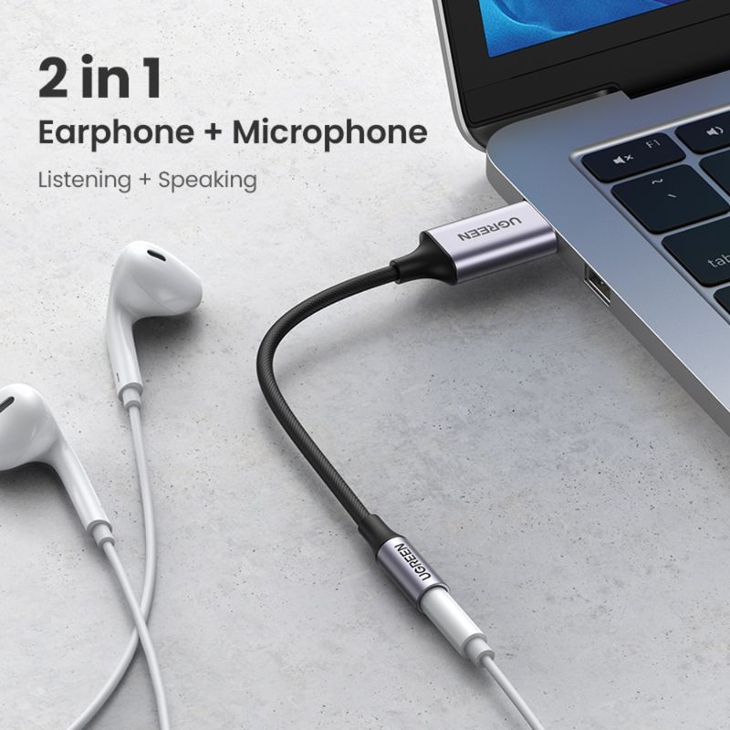 Tarjeta-De-Audio-Externa-Usb-A--1-Jack-3.5Mm-4-Polos-M-H--Audio-Estereo---Mic--Ugreen-Cm477-Cables-Adaptadores-y-Hub