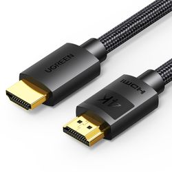 UGREEN CABLE HDMI 2.0 4K/60HZ M/M 3M BLINDADO NEGRO  HD119