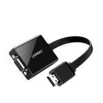 Convertidor-Hdmi-Vga-1080P-60Hz-M-H---Puerto-Jack-3.5Mm-Negro-Ugreen-Mm103-Hdmi