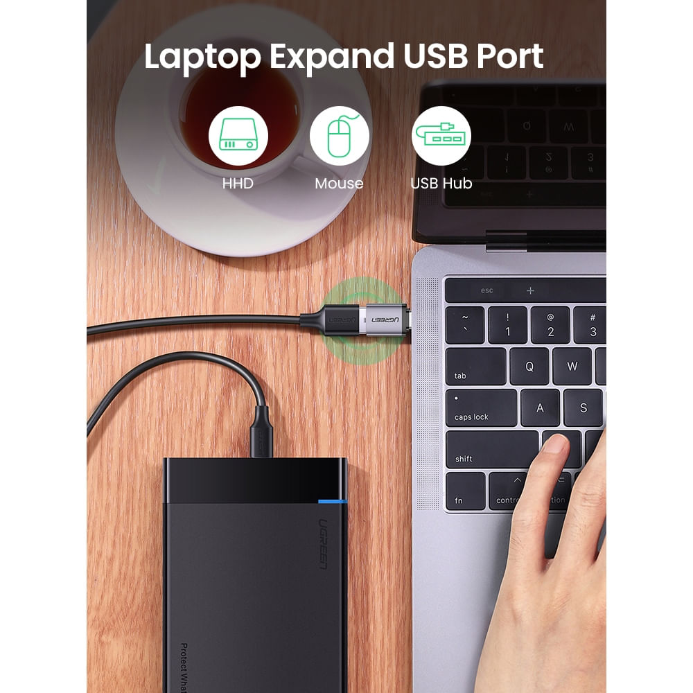 ADAPTADOR UGREEN USB-C A USB3.0 ( 50283 )