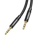 Cable-Audio-Auxiliar-Jack-3.5Mm-M-M-Trenzado-1M-Negro-Ugreen-Av112-Cables-Adaptadores-y-Conectores