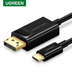 Cable-De-Video-Usb-C---Displayport-4K-30Hz-1.5M-Blanco-Ugreen-Mm1139-Cables-Adaptadores-y-Hub