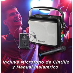 MASTER-G PARLANTE BLUETOOTH KARAOKE  URBAN POP