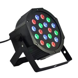 INTROTECH EFECTO PAR 18 LEDS CON SOPORTE
