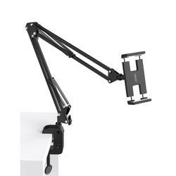 UGREEN SOPORTE UNIVERSAL ESCRITORIO TIPO BRAZO PARA CELULAR/TABLET (4/12.9) METAL+ABS NEGRO  LP142