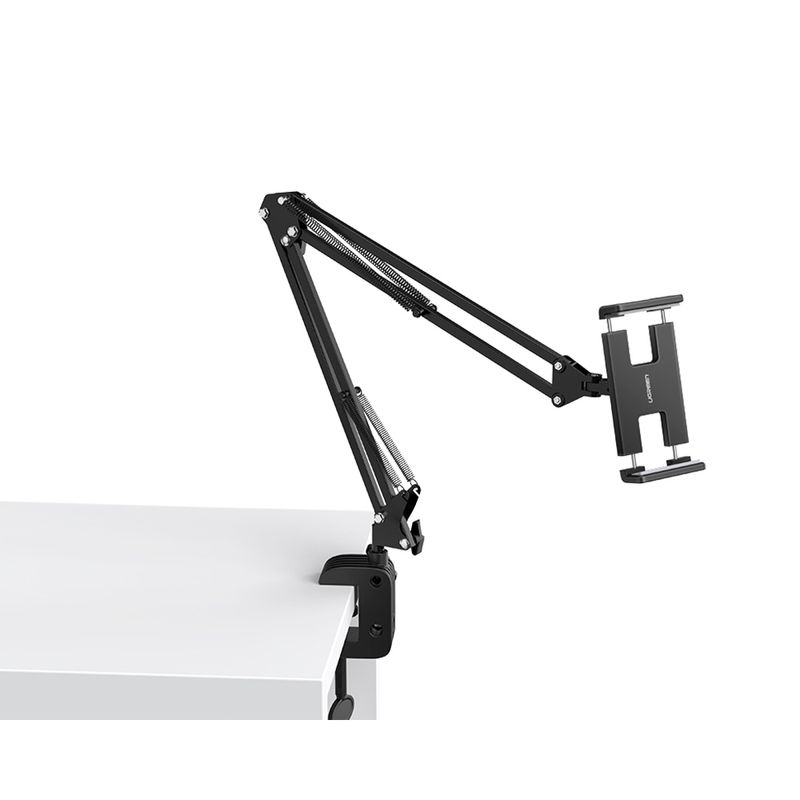 Soporte-Universal-Escritorio-Tipo-Brazo-Para-Celular-Tablet--4-12.9--Metal-Abs-Negro-Ugreen-Lp142-Soportes-y-Aros-de-Luz