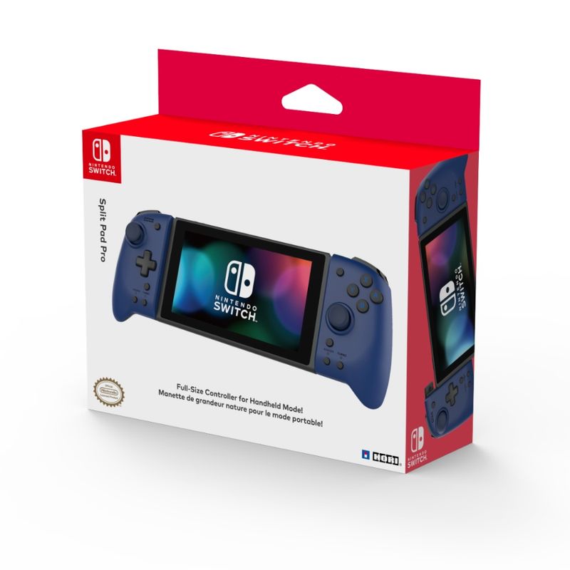 Control-Gamer-Hori-Split-Pad-Pro-Nintendo-Original-Alambrico-Azul-Controles