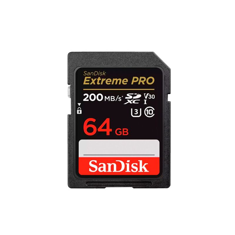 Tarjeta-De-Memoria-Sd-64Gb-Extreme-Pro-R200Mb-S---W90Mb-S-633X-Sandisk-Tarjetas-de-Memoria