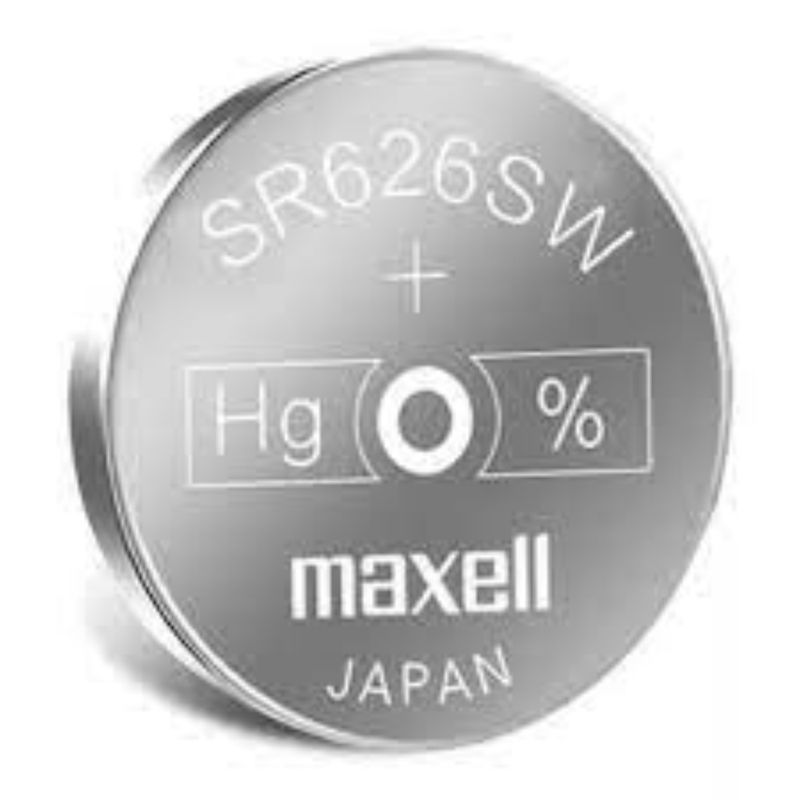 Maxell SR626SW, Pila de botón, 1.55 V, 1 unidad 